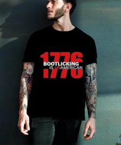Official amazing Lucas 1776 Bootlicking Is Unamerican Shirt