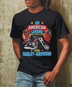 Official an American Legends Michael Jordan And Harley Davidson Signature Shirt