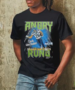 Official angry runs Seattle Seahawks zach charbonnet shirt