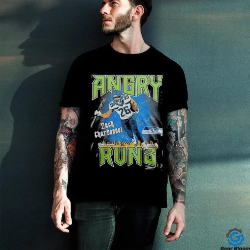 Official angry runs Seattle Seahawks zach charbonnet hoodie, sweater, longsleeve, shirt v-neck, t-shirt