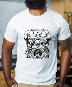 Official arcanebullshit Federation Of Bears Bears Are Very Strong Shirt