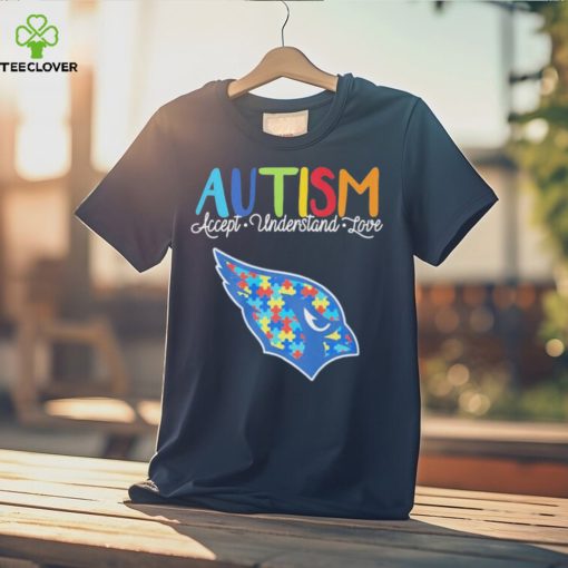 Official arizona Cardinals NFL Autism Awareness Accept Understand Love Shirt