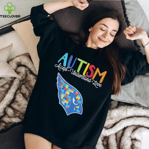 Official arizona Cardinals NFL Autism Awareness Accept Understand Love Shirt