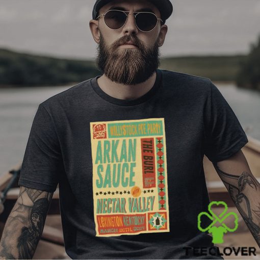 Official arkansauce March 20 2024 The Burl Lexington, KY Poster Shirt