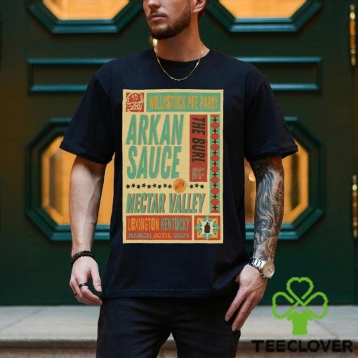 Official arkansauce March 20 2024 The Burl Lexington, KY Poster Shirt