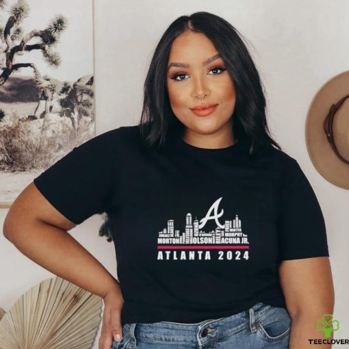 Official atlanta Braves 2024 City Horizon T Shirt