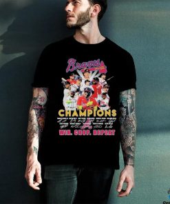 Official atlanta Braves Champions Win Chop Repeat Shirt