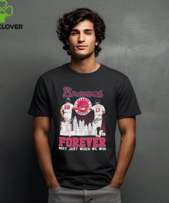 Official atlanta Braves Matt Olson And Ronald Acuna Jr Forever Not Just When We Win Signatures Shirt