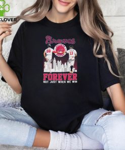 Official atlanta Braves Matt Olson And Ronald Acuna Jr Forever Not Just When We Win Signatures Shirt