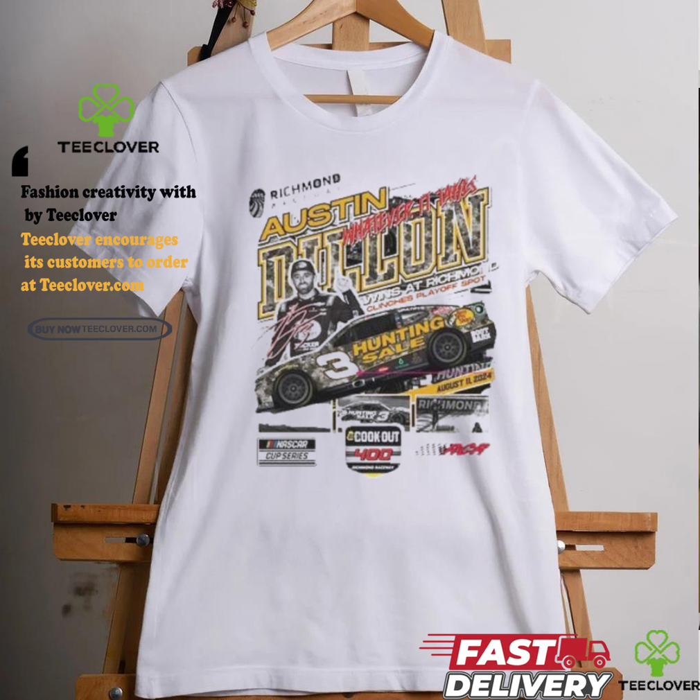 Official austin Dillon 2024 NASCAR Cookout 400 Race Winner T Shirt Official austin Dillon 2024 NASCAR Cookout 400 Race Winner T Shirt