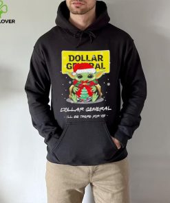 Official baby Yoda hug ball hat santa Dollar General I’ll be there for you merry christmas shirt