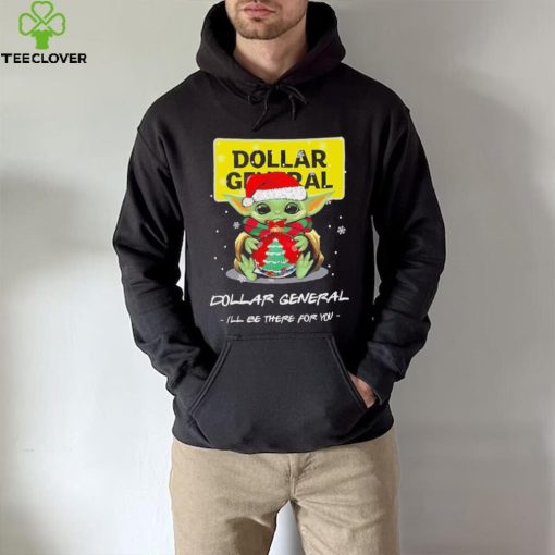 Official baby Yoda hug ball hat santa Dollar General I’ll be there for you merry christmas hoodie, sweater, longsleeve, shirt v-neck, t-shirt