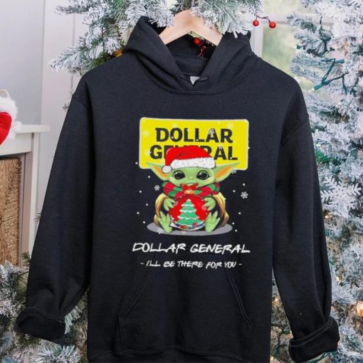 Official baby Yoda hug ball hat santa Dollar General I’ll be there for you merry christmas hoodie, sweater, longsleeve, shirt v-neck, t-shirt