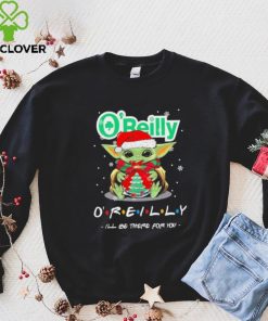 Official baby Yoda hug ball hat santa O’Reilly I’ll be there for you merry christmas hoodie, sweater, longsleeve, shirt v-neck, t-shirt