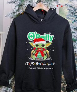 Official baby Yoda hug ball hat santa O’Reilly I’ll be there for you merry christmas hoodie, sweater, longsleeve, shirt v-neck, t-shirt