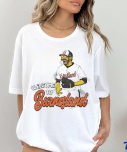 Official baltimore Orioles Corbin Burnes Welcome to Burnesland shirt