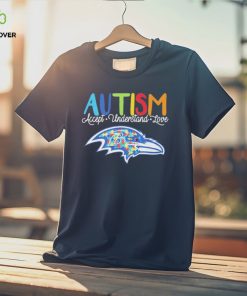 Official baltimore Ravens NFL Autism Awareness Accept Understand Love Shirt