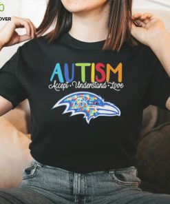 Official baltimore Ravens NFL Autism Awareness Accept Understand Love Shirt