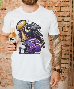 Official baltimore Ravens NFL Trophy Helmet Mascot Wins Shirt