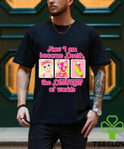 Official barbear pink barbie x oppenheimer now I am become death the destroyer of worlds T shirt