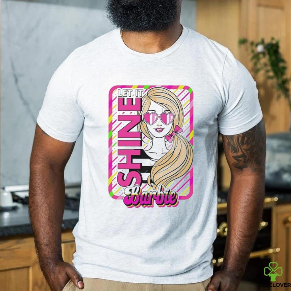 Official barbie Margot Robbie Let It Shine T Shirt Official barbie Margot Robbie Let It Shine T Shirt