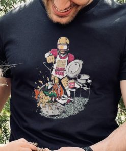 Official barstool Sports Noles Cook Canes Shook Cane Seasoning Frying Shirt