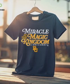 Official baylor Miracle At The Magic Kingdom Shirt