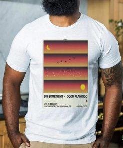 Official big Something And Doom Flamingo April 6 2023 Washington, DC Poster shirt