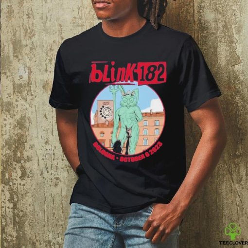 Official blink 182 October 06, 2023 Bologna Show Shirt