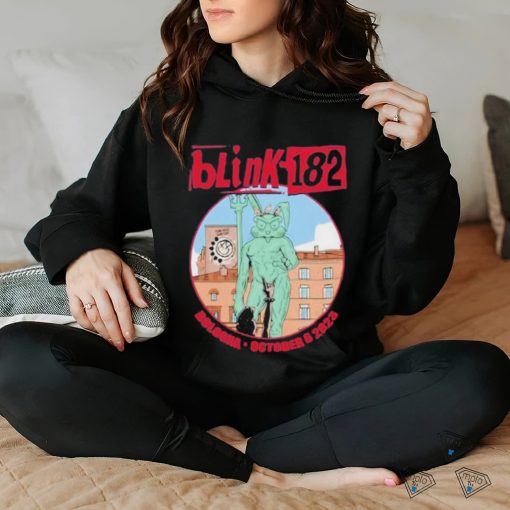 Official blink 182 October 06, 2023 Bologna Show Shirt