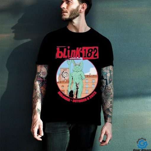 Official blink 182 October 06, 2023 Bologna Show Shirt