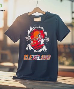 Official blood inside me Cleveland Cavaliers and Cleveland Guardians and Cleveland Browns shirt