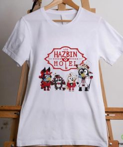 Official bluey X Hazbin Hotel Shirt