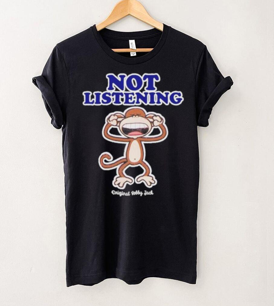 Official bobbyjack Not Listening – Bobby Jack Raglan Shirt Official bobbyjack Not Listening – Bobby Jack Raglan Shirt