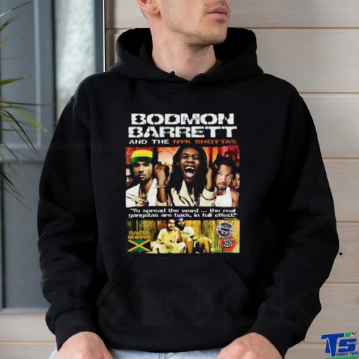 Official bodmon barrett and the nyk shottas shirt