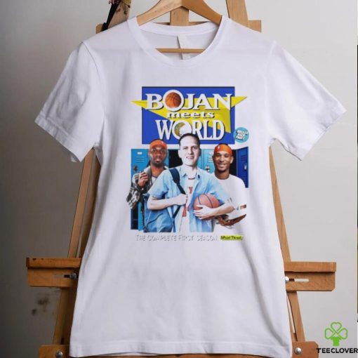 Official bojan Meets World The Complete First Season 3 Point Threat Shirt