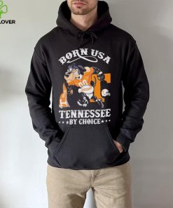 Official born usa Tennessee by choice mascot 2023 shirt