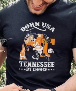 Official born usa Tennessee by choice mascot 2023 hoodie, sweater, longsleeve, shirt v-neck, t-shirt