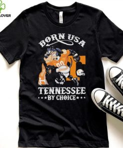 Official born usa Tennessee by choice mascot 2023 hoodie, sweater, longsleeve, shirt v-neck, t-shirt