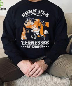 Official born usa Tennessee by choice mascot 2023 hoodie, sweater, longsleeve, shirt v-neck, t-shirt