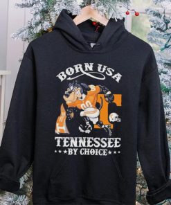 Official born usa Tennessee by choice mascot 2023 hoodie, sweater, longsleeve, shirt v-neck, t-shirt