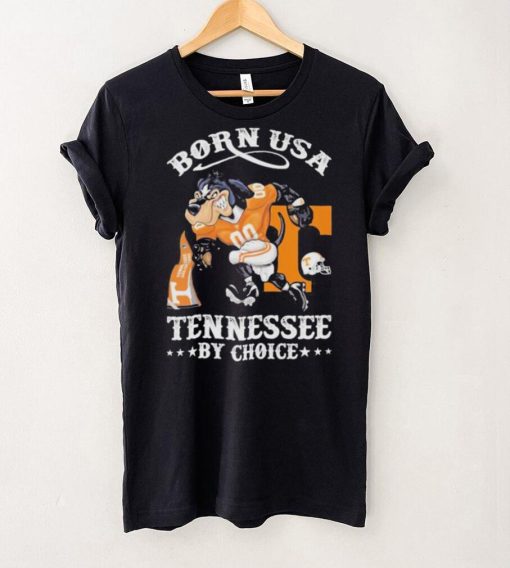 Official born usa Tennessee by choice mascot 2023 hoodie, sweater, longsleeve, shirt v-neck, t-shirt