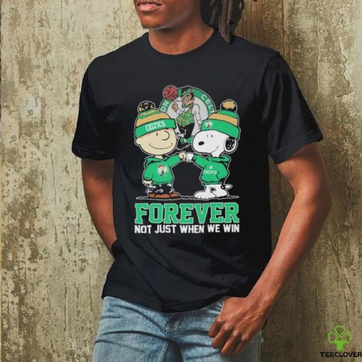 Official boston Celtics Charlie Brown And Snoopy Go Celtics Basketball Shirt