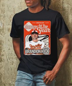 Official brandon Hyde Baltimore Orioles American League Manager Of The Year Shirt