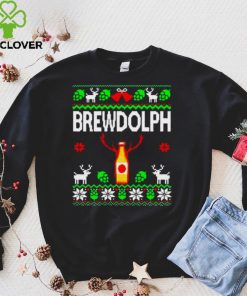 Official brewdolph beer brewer Christmas shirt hoodie, Sweater