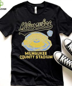 Official brewers Milwaukee County Stadium Shirt
