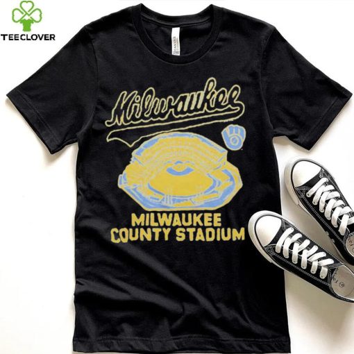Official brewers Milwaukee County Stadium Shirt