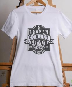Official broken goblet brewing shirt