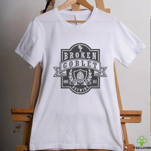 Official broken goblet brewing shirt