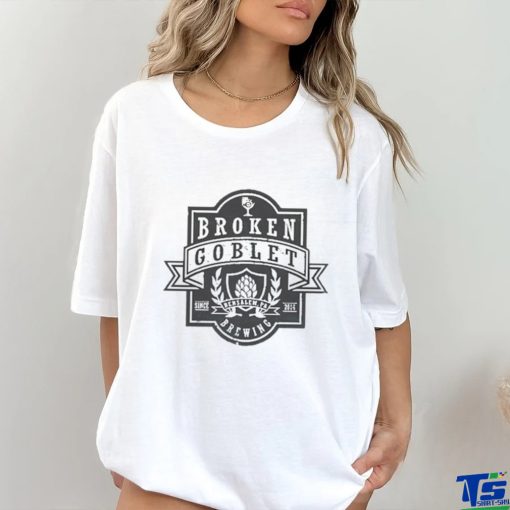Official broken goblet brewing shirt